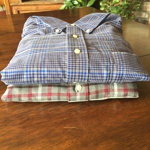 Two Men’s 3X Joseph A Bank Travelers Shirts